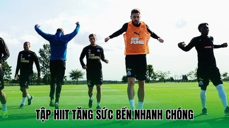 Tập HIIT tăng sức bền nhanh chóng