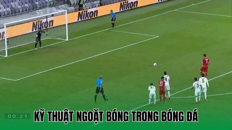 Kỹ thuật ngoặt bóng trong bóng đá
